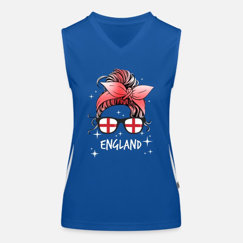 England Women's Functional Contrast Tank Top