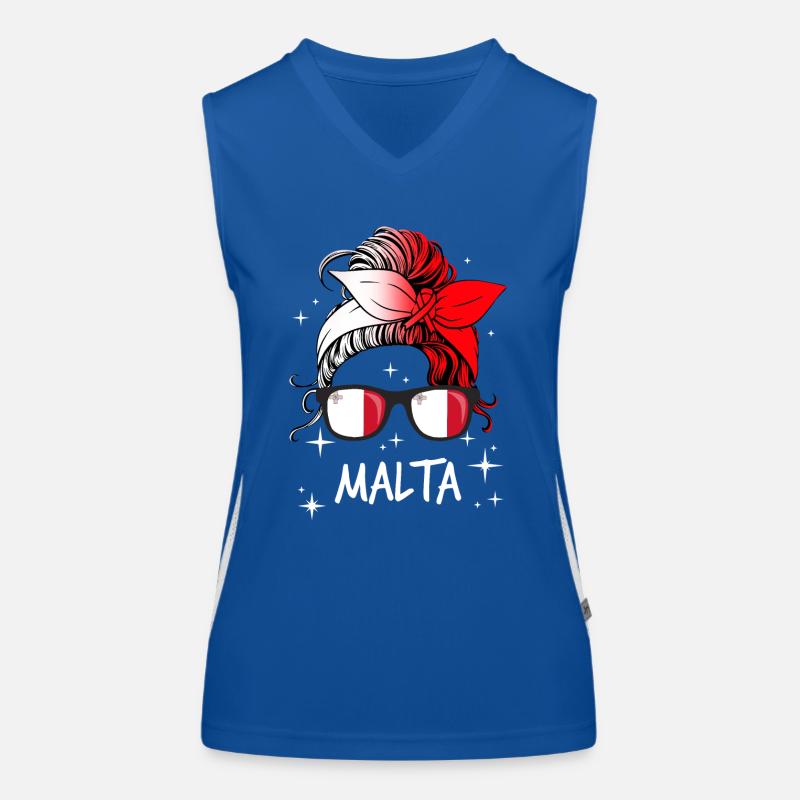 Malta Funktionelles Kontrast-Tank Top für Frauen