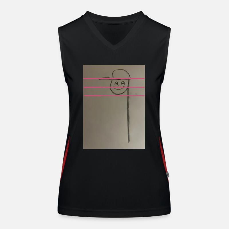 La note Débardeur respirant contrasté Femme