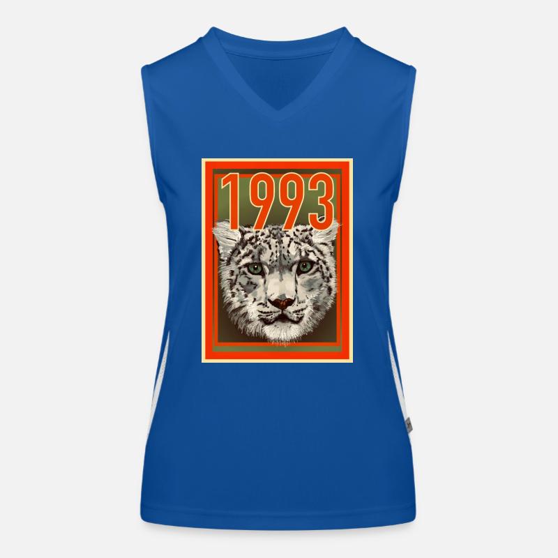 1993 Funktionelles Kontrast-Tank Top für Frauen