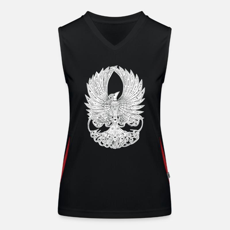 Phoenix Graphique Débardeur respirant contrasté Femme