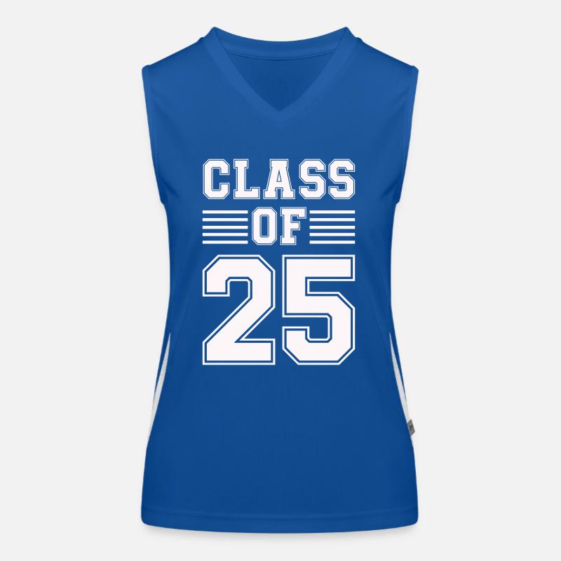 class of 25 Funktionelles Kontrast-Tank Top für Frauen