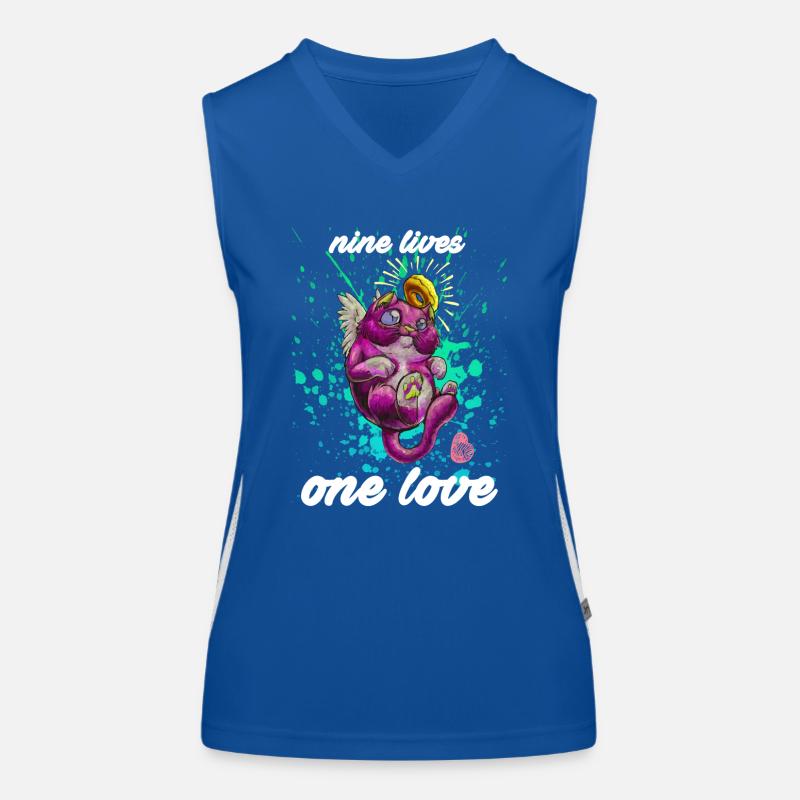 One love Women's Functional Contrast Tank Top