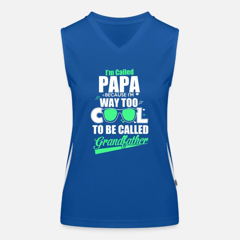 I'm called dad Women's Functional Contrast Tank Top