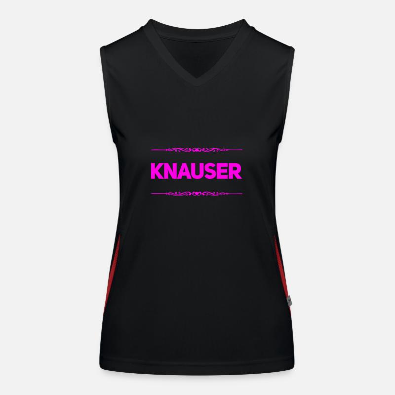 Knauser Funktionelles Kontrast-Tank Top für Frauen