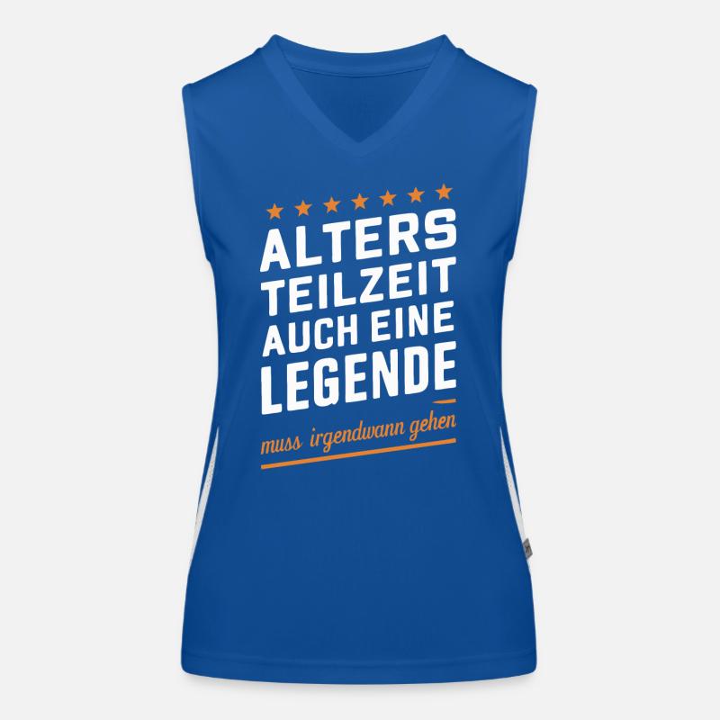 Partial retirement ATZ Women's Functional Contrast Tank Top