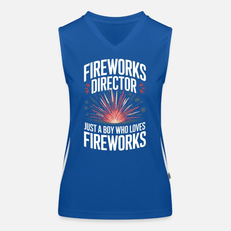 Pyrotechnics Fireworks Pyrotechnics Women's Functional Contrast Tank Top