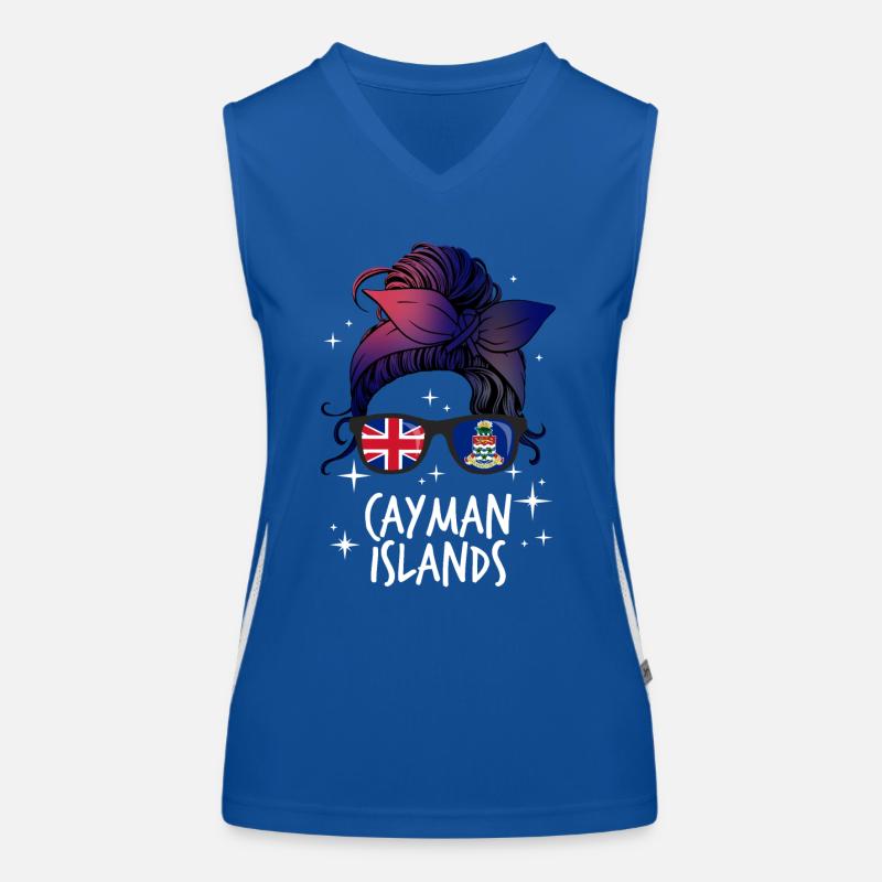 Îles Caïmans Débardeur respirant contrasté Femme