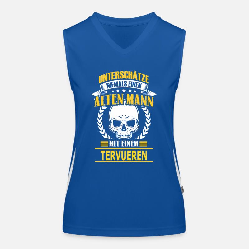 TERVUEREN Funktionelles Kontrast-Tank Top für Frauen