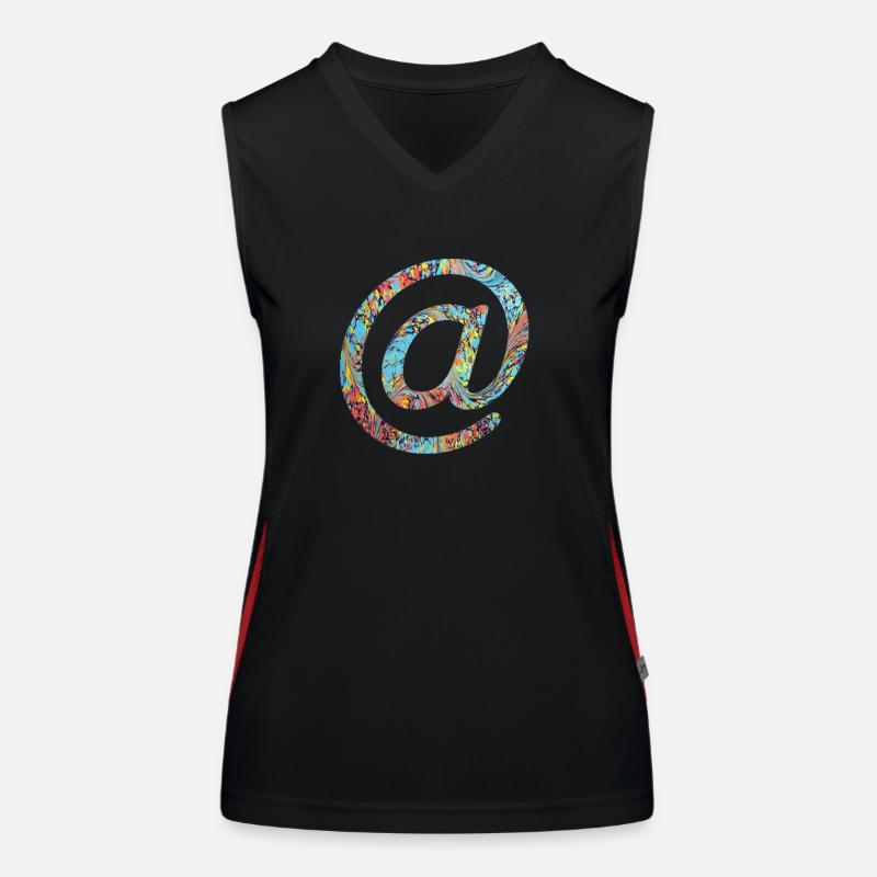@ et e 31 Funktionelles Kontrast-Tank Top für Frauen