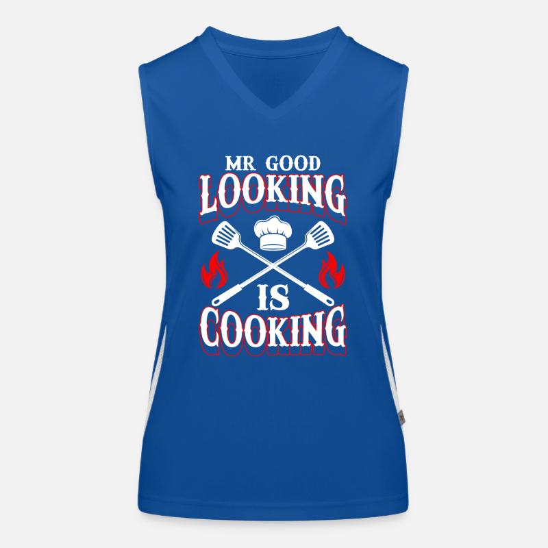 Chef Chef Chef's Hat Food Women's Functional Contrast Tank Top