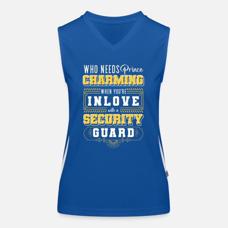 Security Service Security Officer Women's Functional Contrast Tank Top