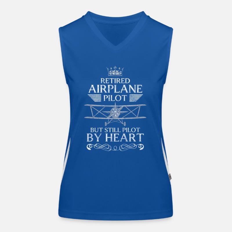 Pilot Flieger Flight Flight School Women's Functional Contrast Tank Top
