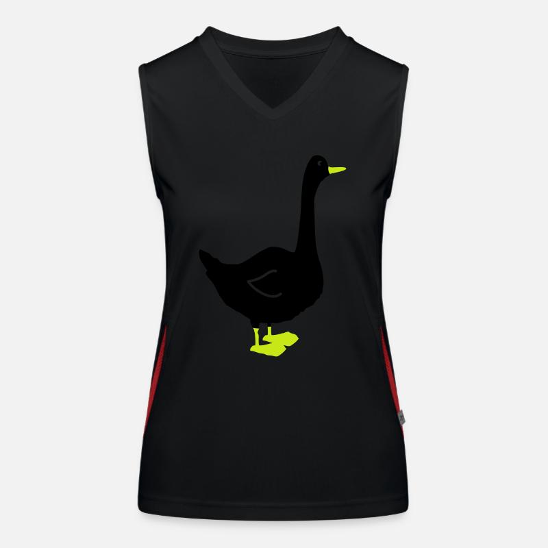 gans Funktionelles Kontrast-Tank Top für Frauen
