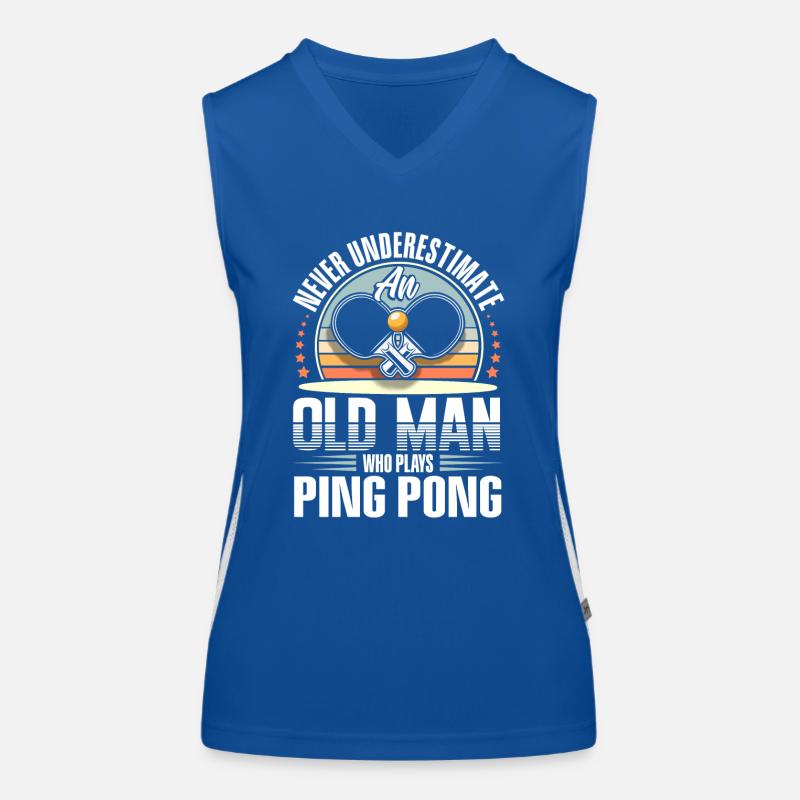 Table tennis Women's Functional Contrast Tank Top