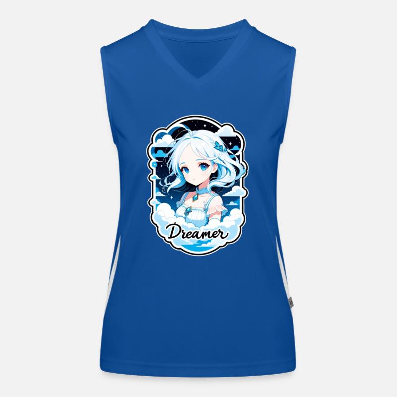 Träumer - Träumer - Träumer - Traum - Träumerei Funktionelles Kontrast-Tank Top für Frauen