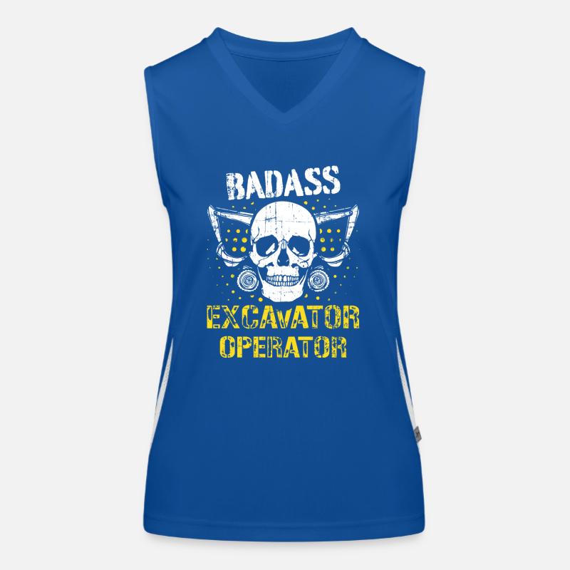 Ouvriers du bâtiment Bagger Débardeur respirant contrasté Femme