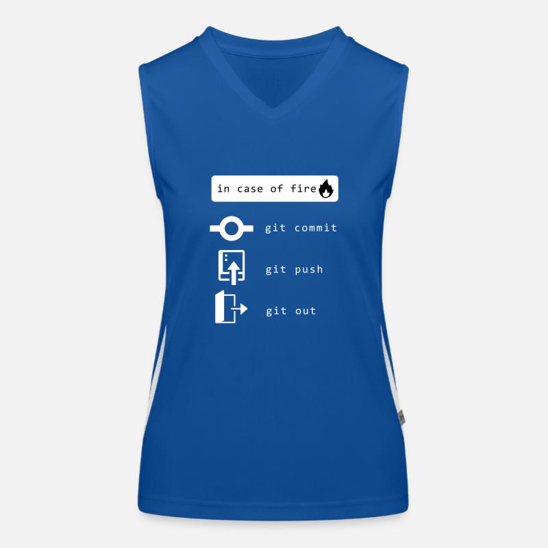Programmierer, Developer, Informatiker, Entwickler Funktionelles Kontrast-Tank Top für Frauen