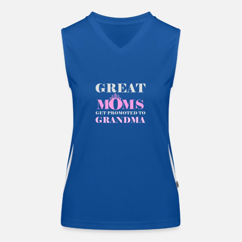 Oma & Grossmutter Funktionelles Kontrast-Tank Top für Frauen