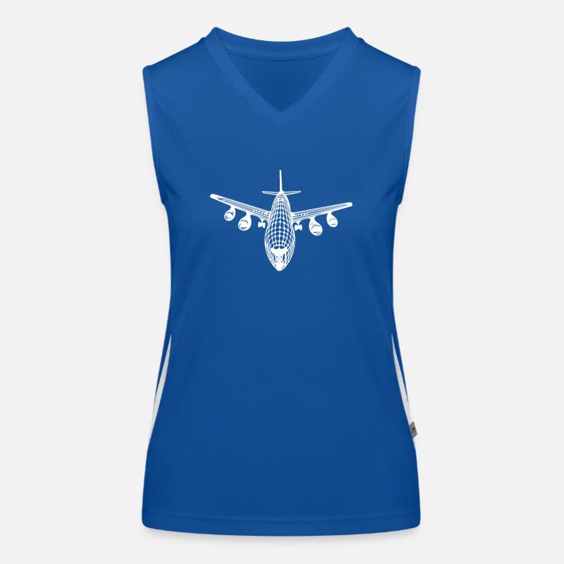 plane Women's Functional Contrast Tank Top