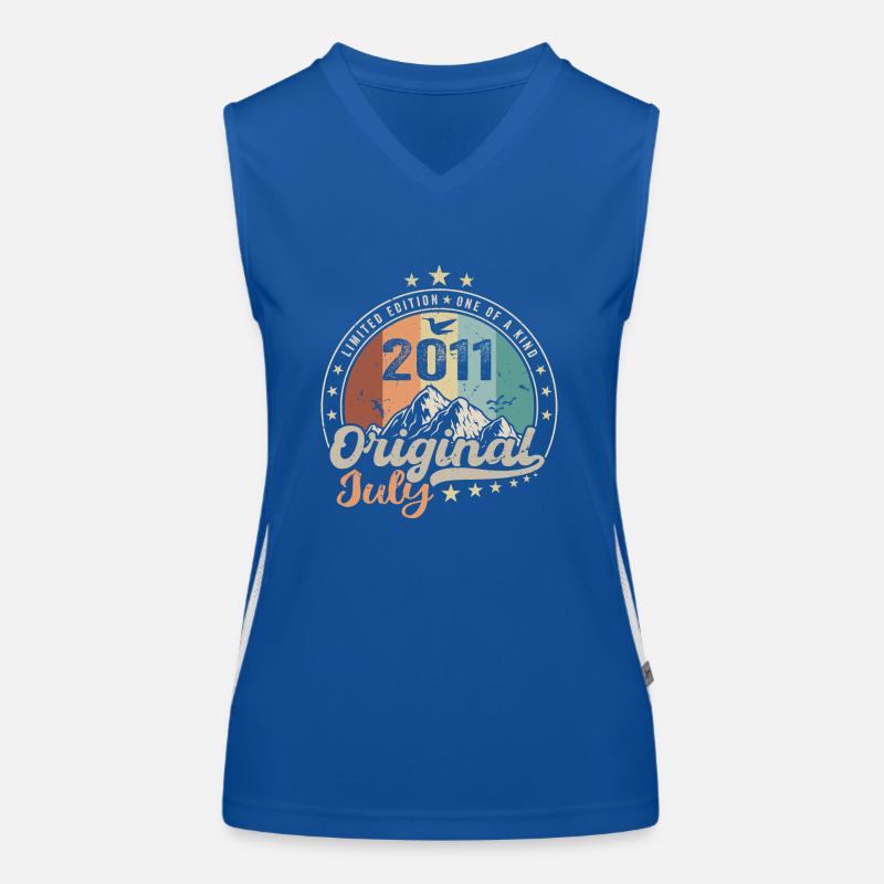 Juli 2011 Jubiläums-Geschenkidee Juli 2011 Funktionelles Kontrast-Tank Top für Frauen