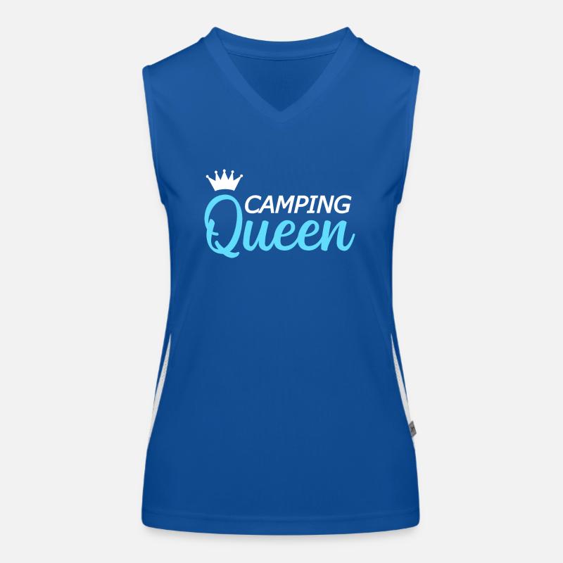 Camping Campen Funktionelles Kontrast-Tank Top für Frauen