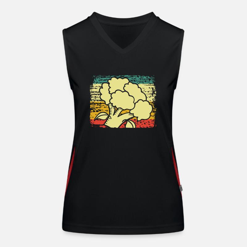 Brocoli Débardeur respirant contrasté Femme