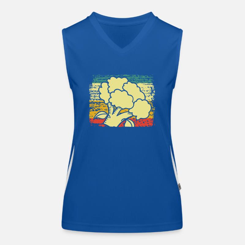 broccoli Women's Functional Contrast Tank Top