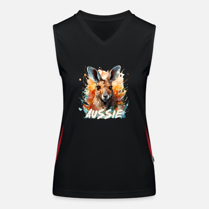 Aussie Débardeur respirant contrasté Femme