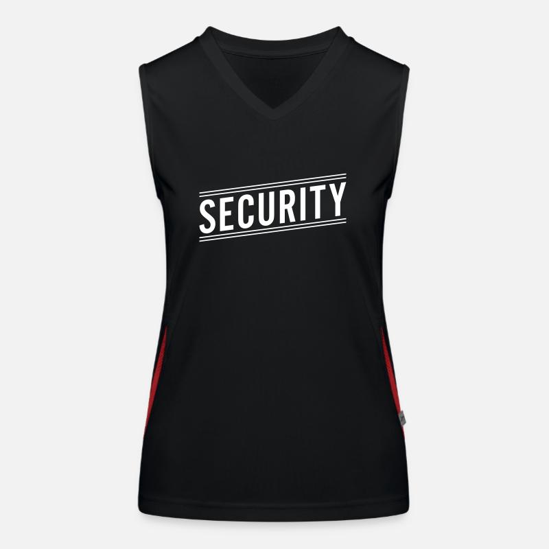 Security Funktionelles Kontrast-Tank Top für Frauen