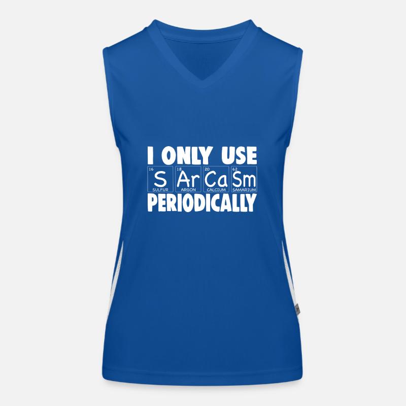 I ONLY USE PERIODICALLY Funktionelles Kontrast-Tank Top für Frauen