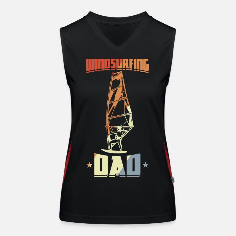 Daddy Windsurfing Women's Functional Contrast Tank Top