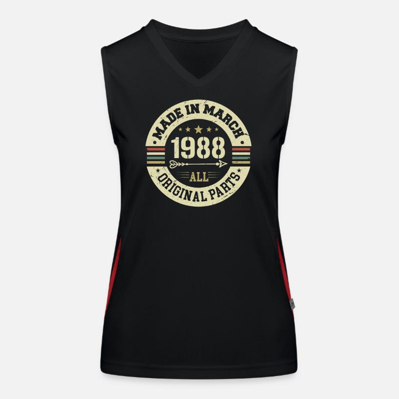 Legendary since March 1988 Women's Functional Contrast Tank Top