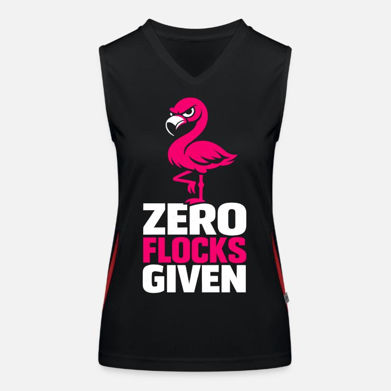 Zéro volée donnée Débardeur respirant contrasté Femme