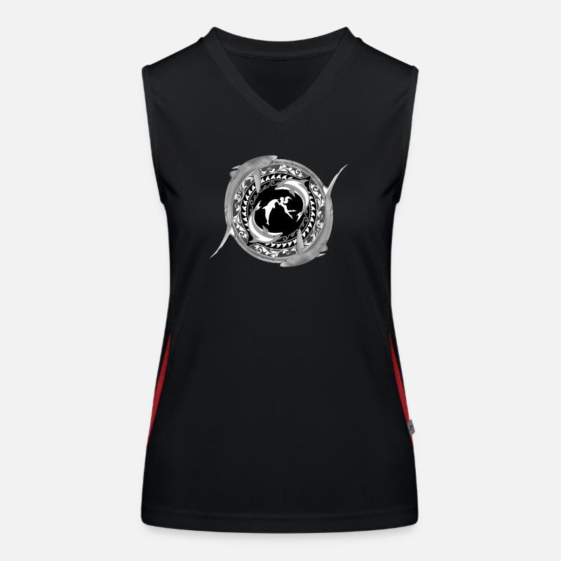 Fille de Poséidon Débardeur respirant contrasté Femme