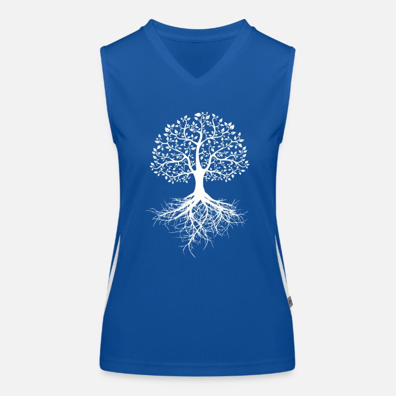 Arbre de vie Débardeur respirant contrasté Femme