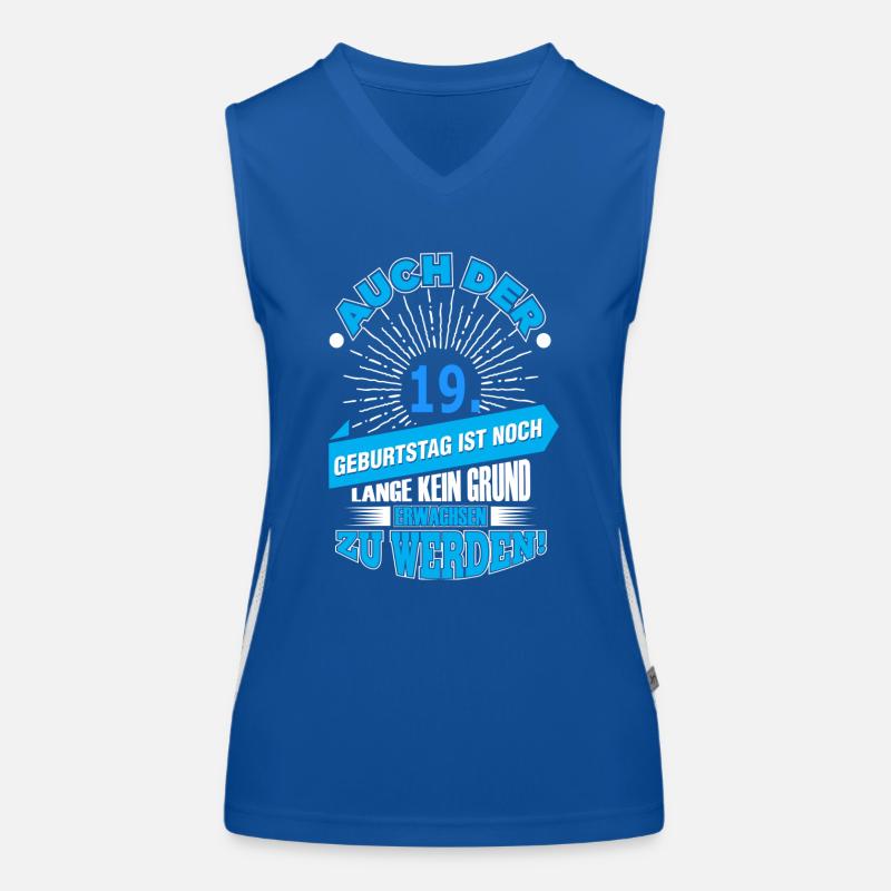 19. Funktionelles Kontrast-Tank Top für Frauen