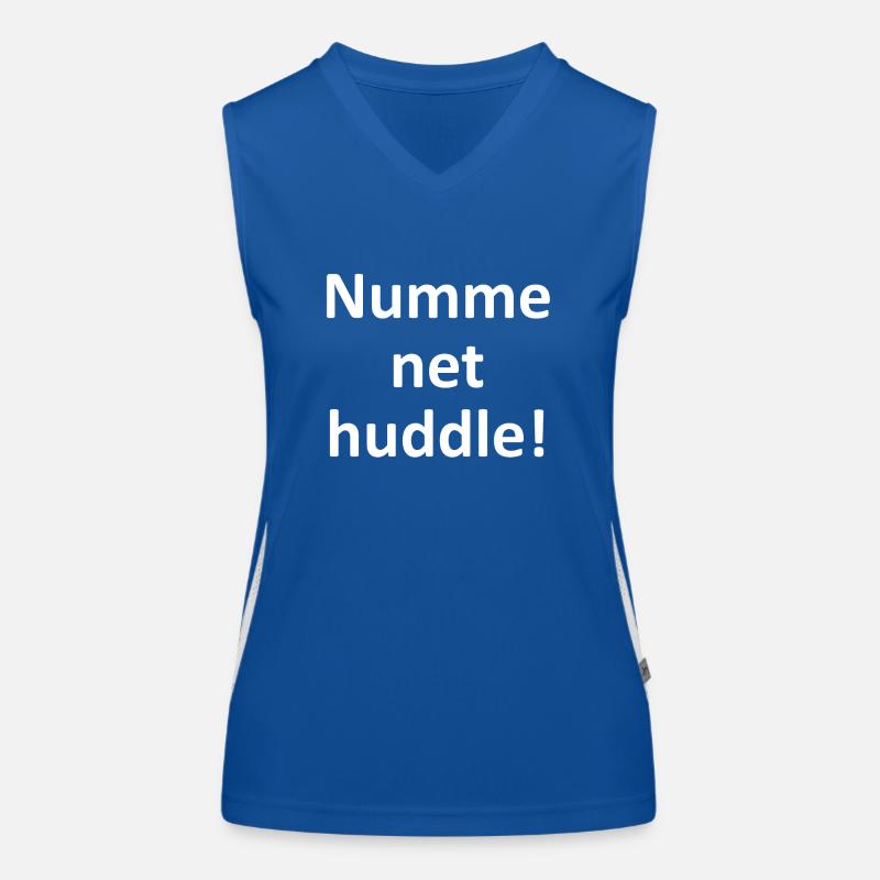 Numme net huddle! Badisch Geschenk Idee Funktionelles Kontrast-Tank Top für Frauen
