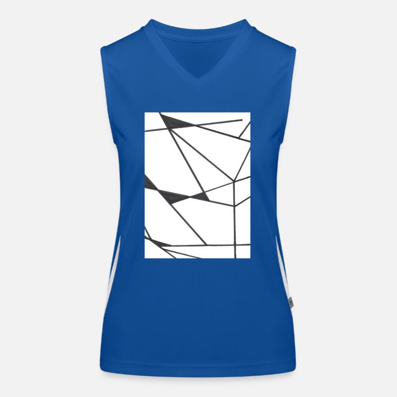 - Sagte ich Funktionelles Kontrast-Tank Top für Frauen