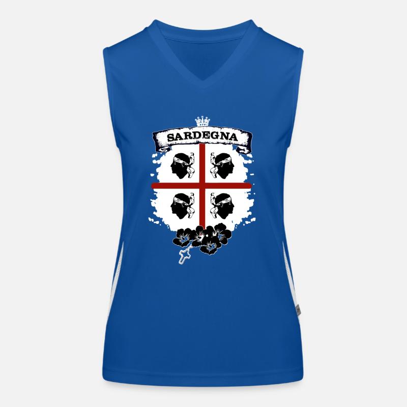 Sardaigne Débardeur respirant contrasté Femme