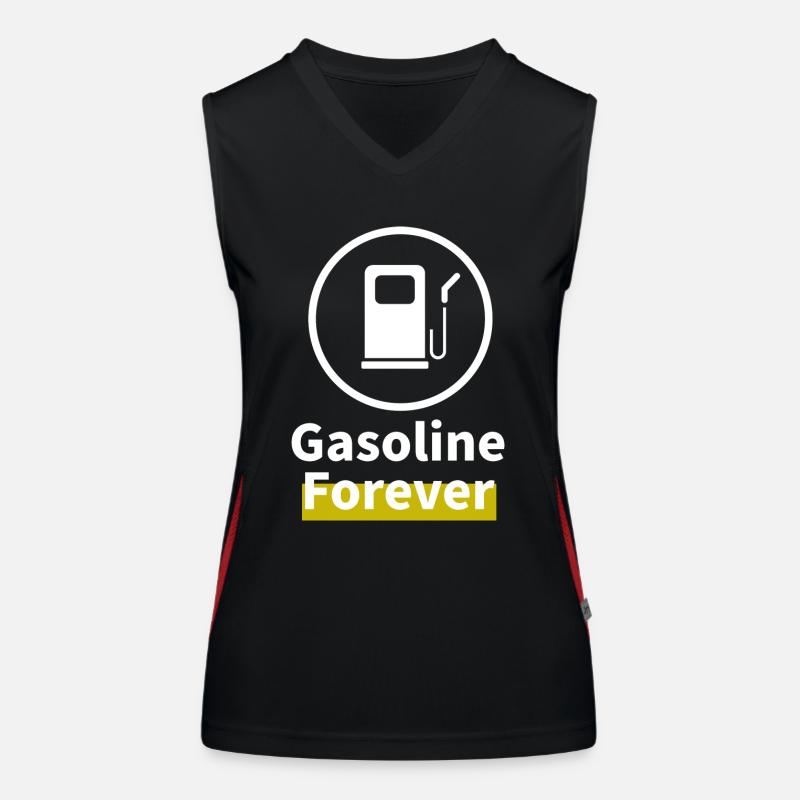 Gasoline Forever Women's Functional Contrast Tank Top