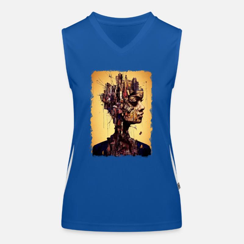 Fulfill your dreams Women's Functional Contrast Tank Top
