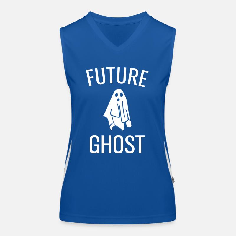 Future Ghost Funktionelles Kontrast-Tank Top für Frauen