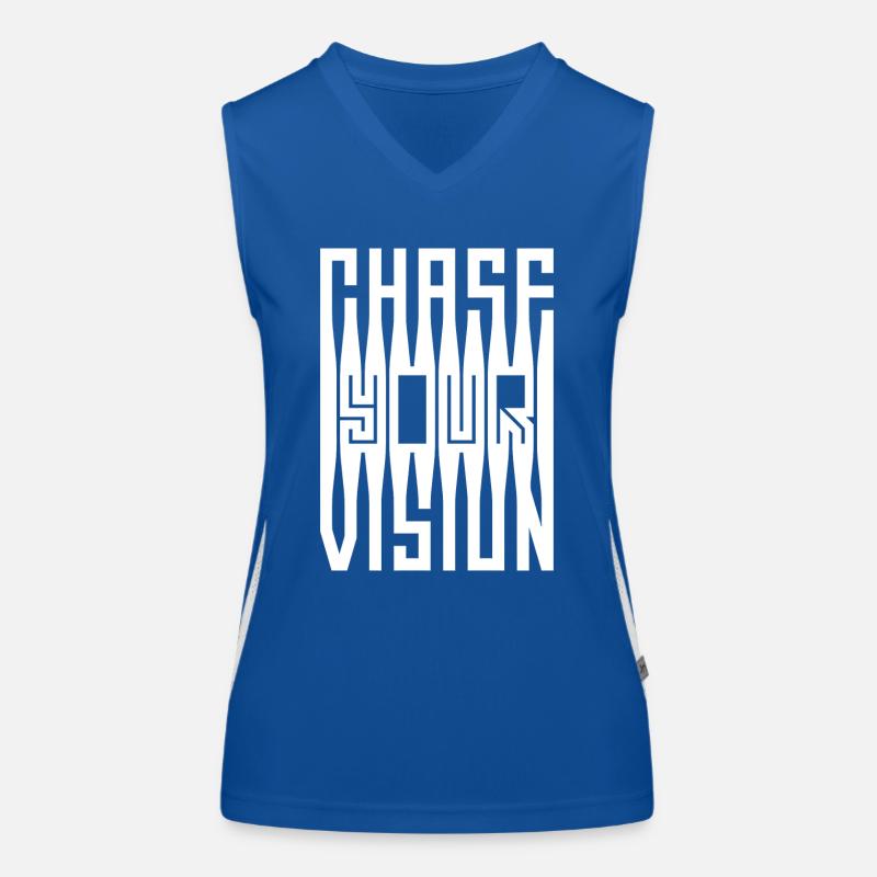 Chase Your Vision Funktionelles Kontrast-Tank Top für Frauen