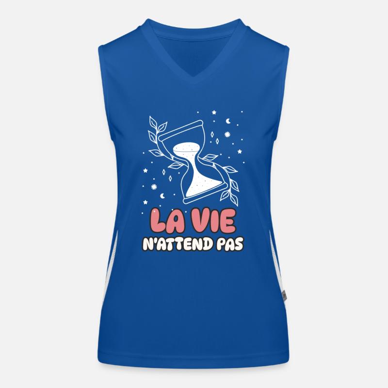 Life Doesn't Wait Women's Functional Contrast Tank Top