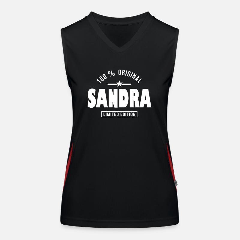 Sandra, sandra Débardeur respirant contrasté Femme