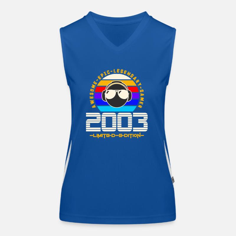 2003 Funktionelles Kontrast-Tank Top für Frauen