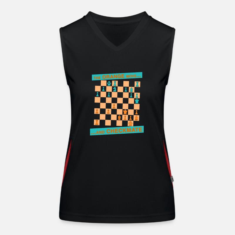 The ORANGE move ... and CHECKMATE - Boden Women's Functional Contrast Tank Top
