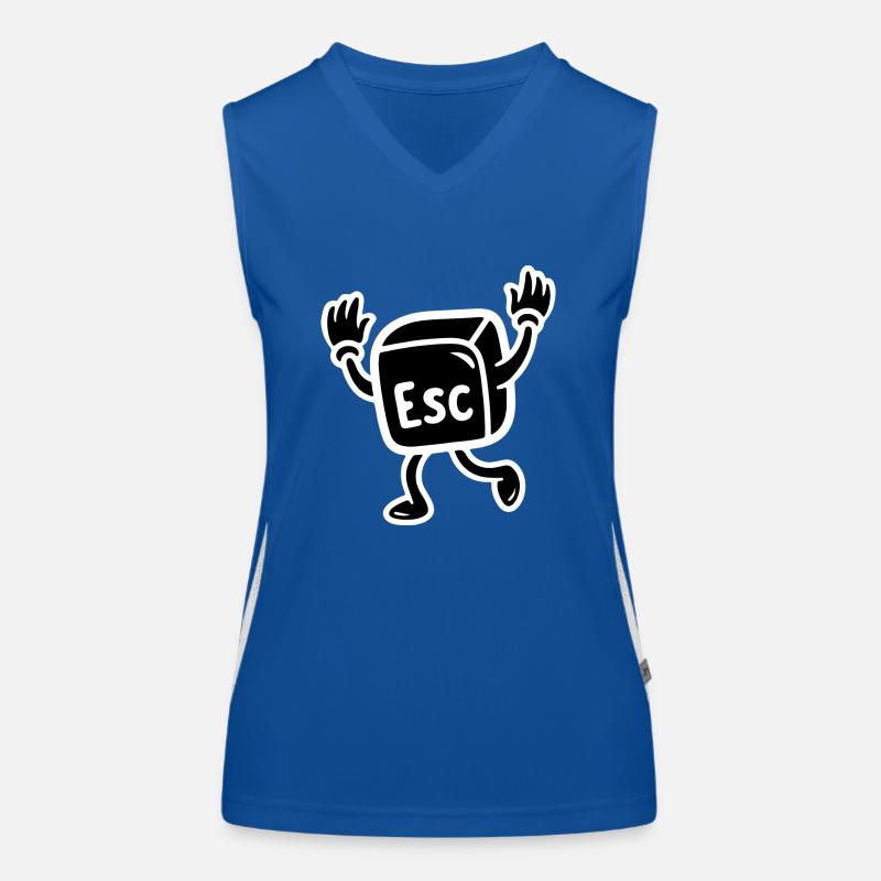 Échapper à nerd Débardeur respirant contrasté Femme