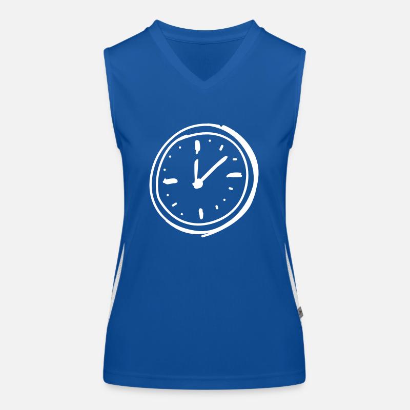 Pointer clock Women's Functional Contrast Tank Top